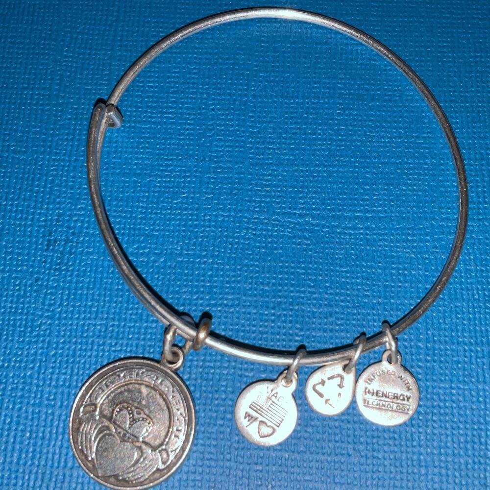 ALEX & ANI "Claddagh" Bangle Bracelet